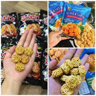 Combo 12 gói Snack Mì Gói Tôm Viên Gà Cay/ Rong Biển Thái Lan