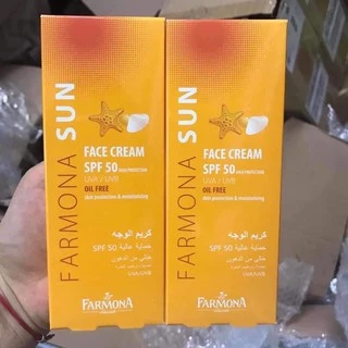 Kem chống nắng Farmona Sun Face cream Oilfree cho da dầu mụn ( Bill nội địa)