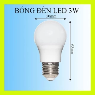 [giá sỉ ]bóng đèn led kín nước 3w trang trí ngoài quán cà phê