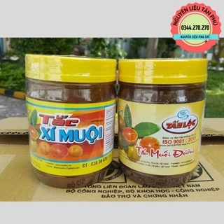 Đá me -Tắc xí muội - Chanh muối Tấn Lộc - Hũ 900gr