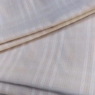 Vải kate dobby caro sọc Kim Vũ, thiết kế Ý Mỹ, phù hợp môi trường công sở thanh lịch