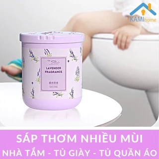 Sáp thơm nhà vệ sinh tủ quần áo khử mùi hôi giày dép 190gr (Chọn nhiều mùi) dùng trong 6 tháng mã 70048