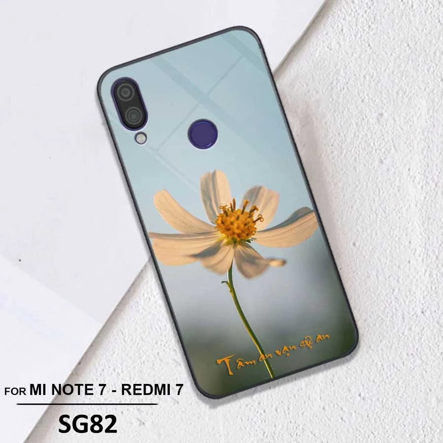 Ốp kính cường lực XIAOMI NOT 7 - REDMI 7 Ốp điện thoại cao cấp  Son Store68