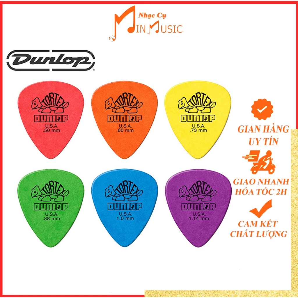 Phím gảy- pick gảy đàn Guitar Dunlop | Móng Gảy Đàn Guitar Dunlop