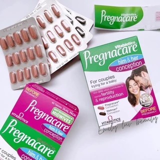 (DATE 2026)Vitamin Pregnacare Him Her Conception tăng khả năng thụ thai Uk