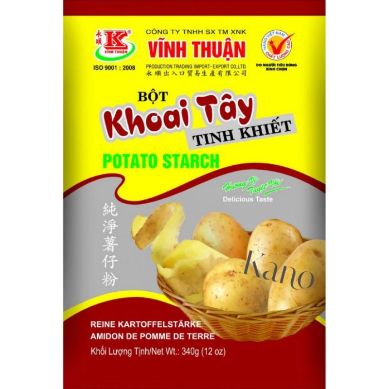 Bột khoai tây tinh khiết ,gói 340g