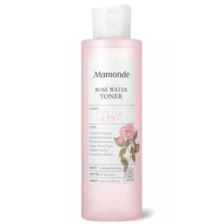 Nước Hoa Hồng Không Cồn Mamonde Rose Water Toner 250ml