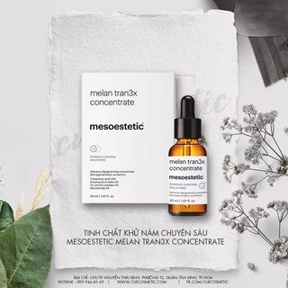 Tinh Chất Khử Nám Chuyên Sâu mesoestetic melan tran3x concentrate