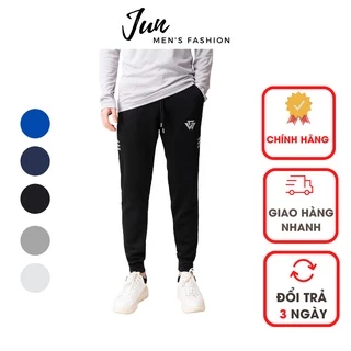 Quần jogger thể thao, quần dài nam cao cấp JUN FASHION STORE vải nỉ co giãn, không bai xù, ống bo phong cách - QDW