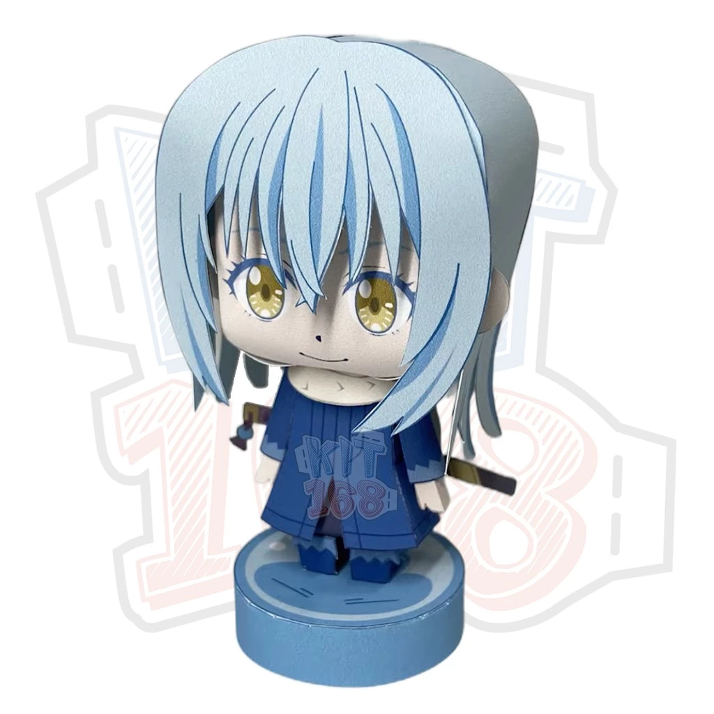 Mô hình giấy Anime Chibi Rimuru Tempest – That Time I Got Reincarnated as a Slime