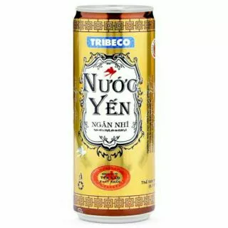 lốc 6 lon Nước yến ngân nhĩ tribeco  240ml