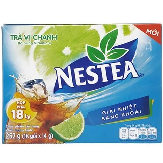 Trà Nestea vị chanh hộp 18 gói x 14g