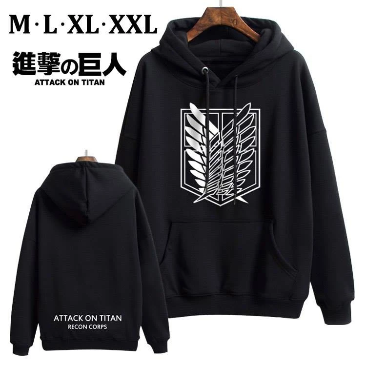 [Xả kho ]Áo hoodie Attack on Titan đẹp siêu ngầu giá rẻ nhất