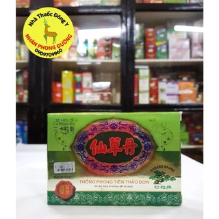 KHỚP THỐNG PHONG TIÊN THẢO ĐƠN , Hộp 30 viên , made in Malaysia