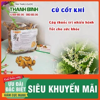 Củ Cốt Khí 100g - Thu Hái Nguyên Chất Và Sấy Khô