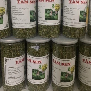 Tâm sen khô ( Tim sen ) hộp 500g