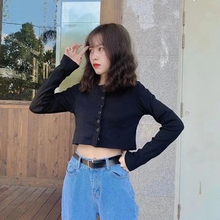 áo croptop Yan tay dài nữ