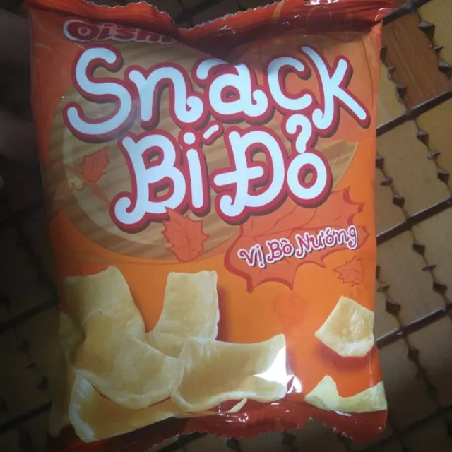 Snack bí đỏ