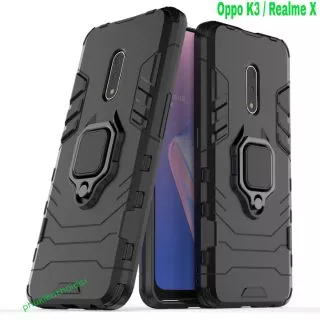 Ốp lưng Oppo K3 / Realme X chống sốc Iron Man Iring cao cấp siêu bền giá đỡ xem phim