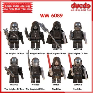 Minifigures nhân vật Chiến tranh các vì sao war - Đồ chơi Lắp ghép Xếp hình Mini Mô hình WM WM6089