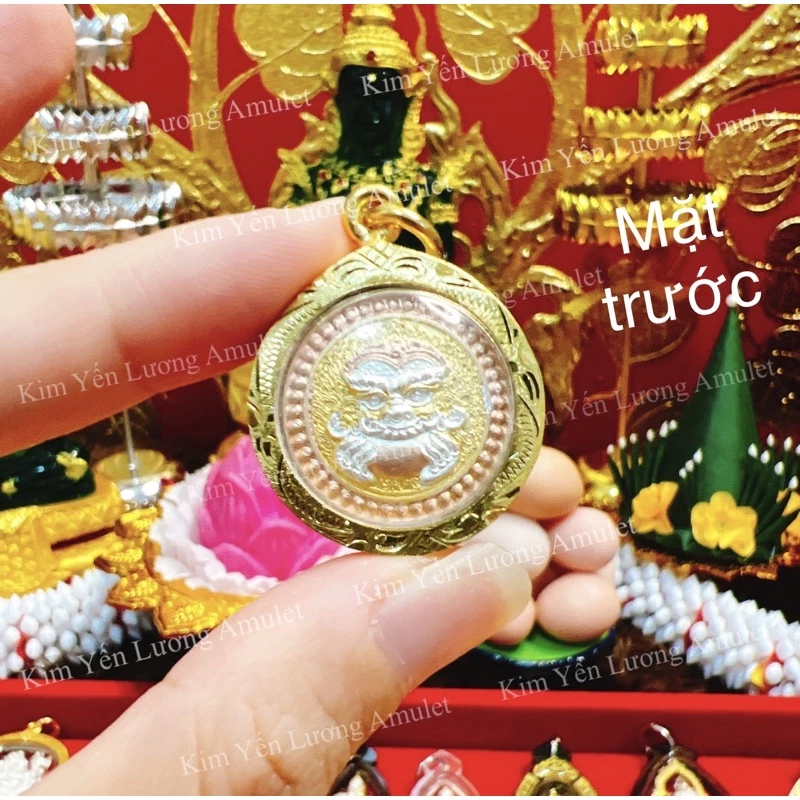 🎀 MẶT DÂY CHUYỀN PHRA RA.HỦ TR.Ừ T.À HỘ MỆ.NH THÁI LAN 🎀