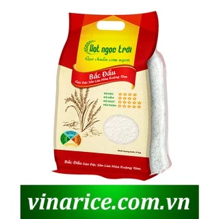 Hạt Ngọc Trời Bắc Đẩu 5kg - Gạo lúa mùa 6th mềm thơm ráo cơm