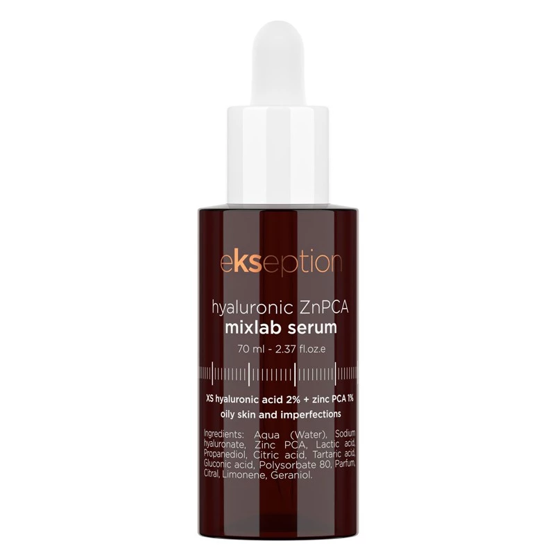 Ekseption Hyaluronic ZnPCA Serum giảm mụn trứng cá, kiềm, dầu