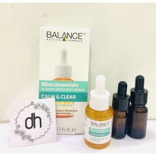 SERUM NIACINAMIDE BALANCE GIÚP SÁNG DA, MỜ THÂM, NGỪA MỤN VÀ PHỤC HỒI LÀN DA