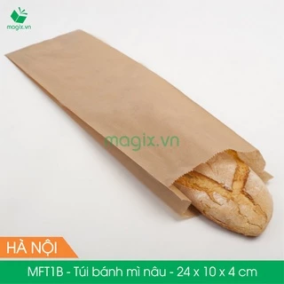 Combo 100 túi giấy bánh mì - Túi giấy đựng thực phẩm