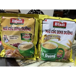 SỮA HẠT NGŨ CỐC DINH DƯỠNG B'FAST CANXI 500G 20 gói x 25g