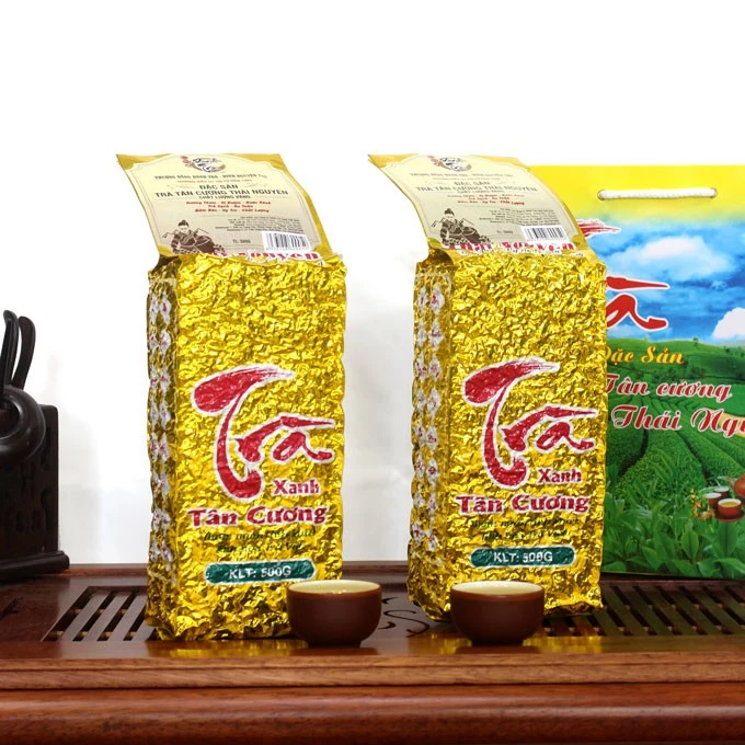 Trà Xanh Tân Cương Thái Nguyên Gói 500g