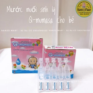 Nước muối sinh lý vô khuẩn cho bé Q - Mumasa Baby