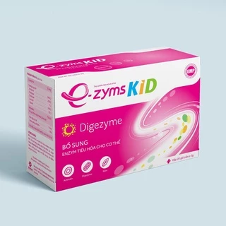 Cốm E-zyms Kid Giúp Bé Ăn Ngon, Tăng Cân, Giảm Táo Bón, Thúc Đẩy Hệ Tiêu Hóa Phát Triển Toàn Diện Hộp 20 Gói