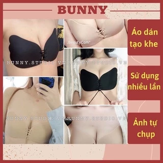 💃Áo dán ngực không dây, có phần rút gom ngực tạo khe rãnh hoàn hảo. P05