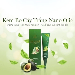 Lẻ túp kem bơ cấy trắng Nano Olic