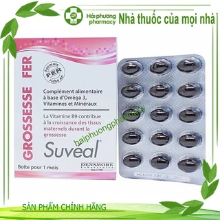 Suveal Grossesse Fer - Viên vitamin tổng hợp cho mẹ bầu và cho con bú