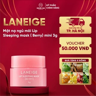 Laneige- Mặt nạ ngủ môi Lip Sleeping mask ( Berry) mini 3g