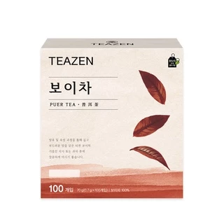 TEAZEN Puer Tea 100T / Trà Puer để uống sau bữa ăn nhiều dầu mỡ