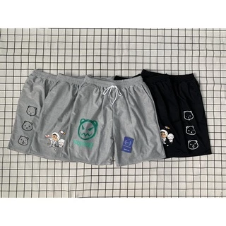 Quần Short Thể Thao Unisex Lapi VN, Chất Nỉ Da Cá Lưng Thun Co Dãn, In Hoạt Hình, Phong Cách Ulzzang Hàn Quốc