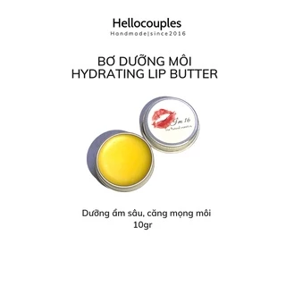 Bơ dưỡng ẩm, làm mềm, căng hồng môi tự nhiên thân thiện môi trường handmade Hydrating Lip Butter