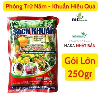 SẠCH KHUẨN 21WP (GÓI LỚN - 250g) - PHÒNG TRỪ hữu hiệu các loại bệnh do nấm và vi khuẩn gây hại trên cây trồng