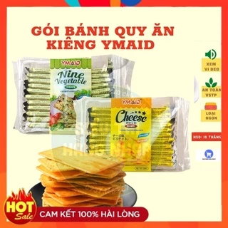 Bánh quy vị rau củ và phomai Ymaid/ Super Viviga HongKong 288g, bánh ăn kiêng, bánh cho người tiểu đường