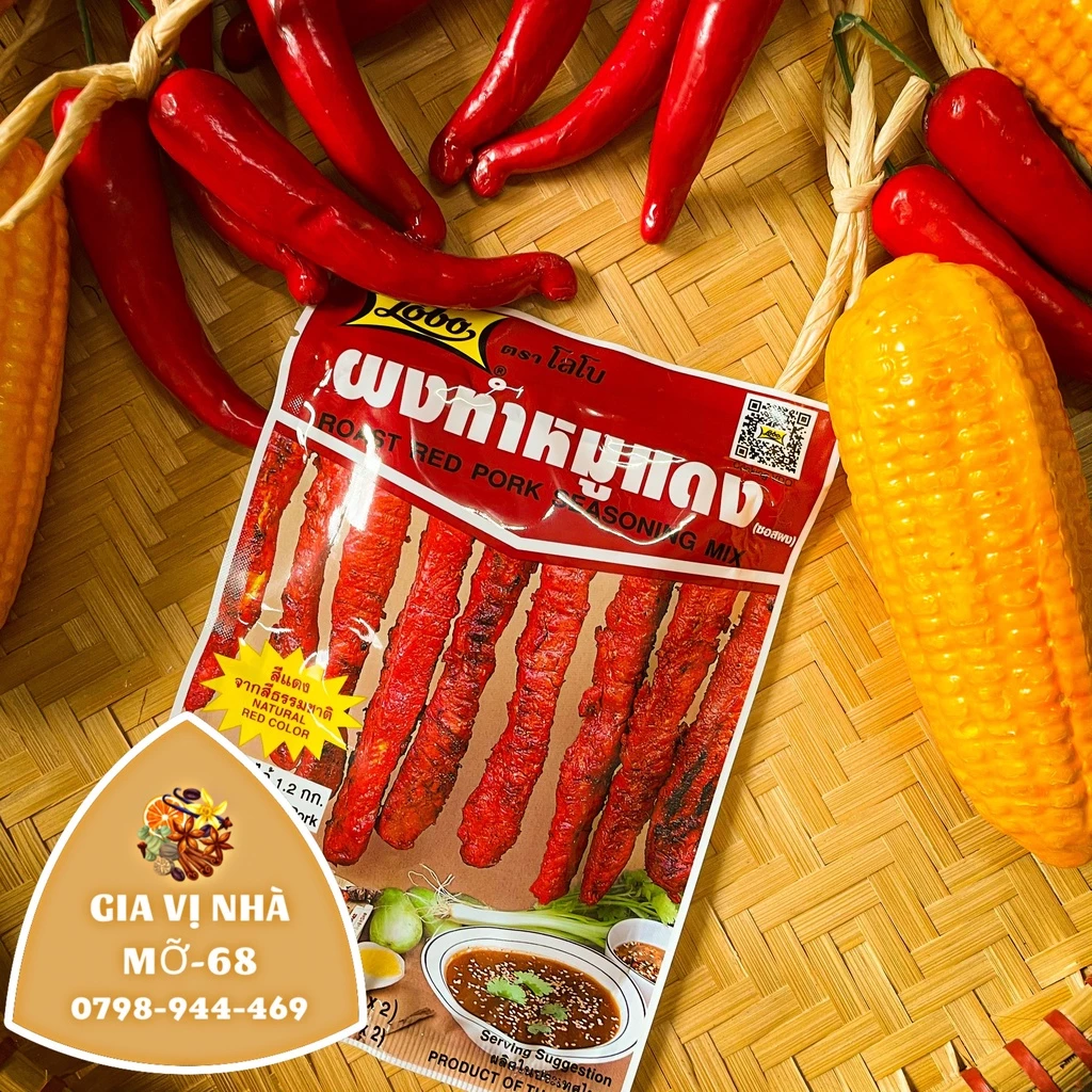 Bột xá xíu thái lan Lobo -100gr