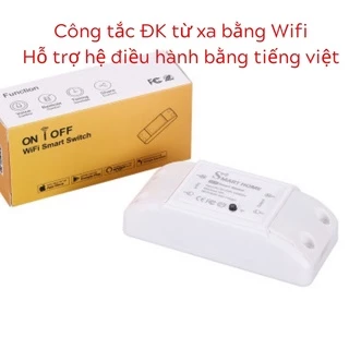 Công tắc wifi điều khiển từ xa, Công tắc wifi TUYA, công tắc wifi có hẹn giờ