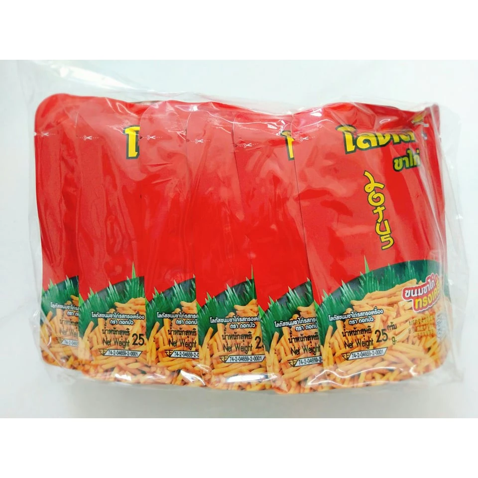 BÁNH QUE CỌNG THÁI LAN DOAKBUA (LỐC 13 GÓI x 20G)