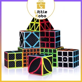 Bộ Sưu Tập Rubik Carbon MoYu MeiLong 2x2 3x3 4x4 5x5 Pyraminx Megaminx Skewb Rubic Đồ Chơi Trí Tuệ Trẻ Em Tư Duy