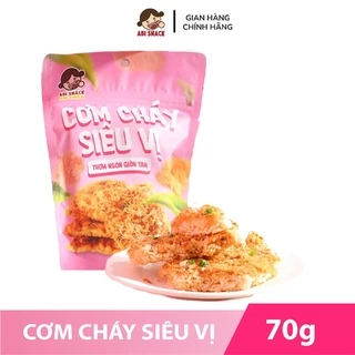 Cơm Cháy Siêu Vị - Trọng lượng 70 Gam - Thương Hiệu Abi Snack