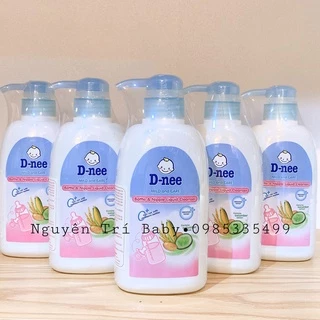 Nước rửa bình sữa D-nee hữu cơ an toàn cho bé