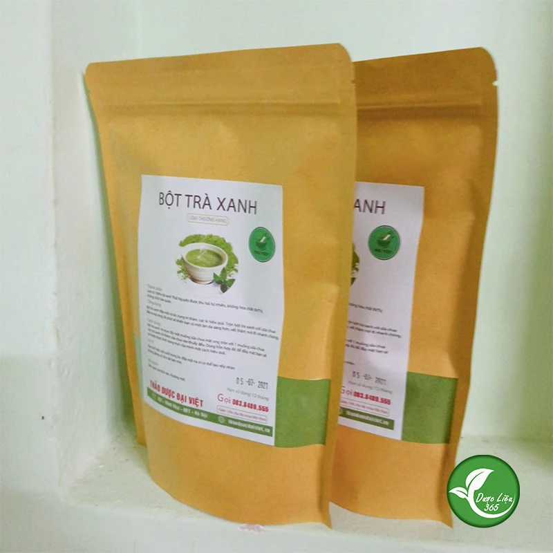 Bột trà xanh nguyên chất [200g]