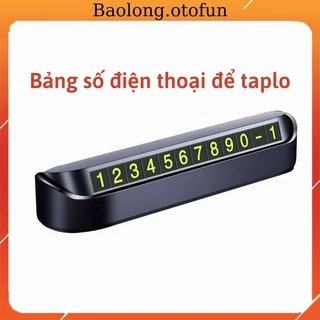 Bảng Ghi Số Điện Thoại Gắn Taplo Ô Tô, Thẻ Ghi Nhớ Số Điện Thoại Để Taplo